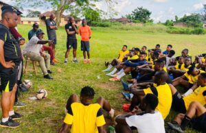 Abia Comets Chairman Chief Boniface Alozie Uche Enlivens Mood Of Players As NNL Kick-off Moves Closer