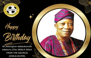 Ogun FA Felicitates Sir Kesington Adebutu At 88