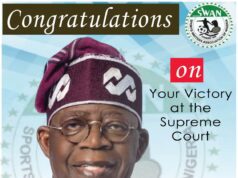 SWAN Congratulates Tinubu, Wants Sports Development Top Priority In Renewed Hope Agenda