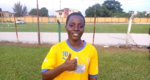 19-Year-Old Oseni Mariam Shines As Lone Female Player In Buruj Sport Academy