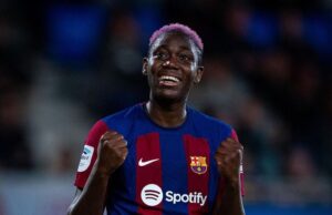 Asisat Oshoala Goal-Scoring Streak Ignites Barcelona Feminine’s Dominance in Laliga F