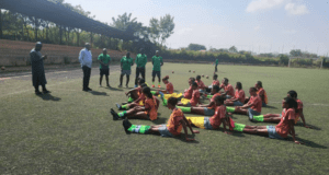 Gusau Implores Falconets To Grab Colombia 2024 Opportunity To Enhance Career