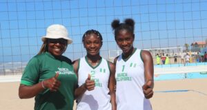 Beach Volleyball: Mbah, Yaro To Represent Nigeria At FIVB U21 World Championship… Set To Depart On Sunday