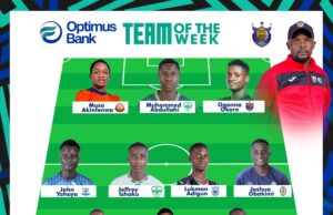 Joshua Obakimi Dannaz Midfielder Shines In Optimus Bank Team of the Week For Creative Championship League