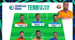 TCCLeague24: Joshua Abayomi Shines In Optimus Bank Team of the Week