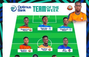 TCCLeague24: Joshua Abayomi Shines In Optimus Bank Team of the Week