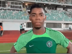 Raphael Onyedika Shares Thoughts On World Cup Qualifiers Training Session