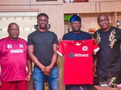 NPFL: Management of Rangers International FC Pays Familiarization Visit To Nasarawa State Ministry of Youth and Sports Development