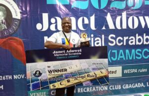 Jacob Wins 4th Janet Adowei Scrabble Classics, Tourney Gains International Status