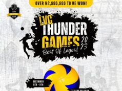 The LVC Thunder Games Set To Showcase the Best of Lagos Volleyball