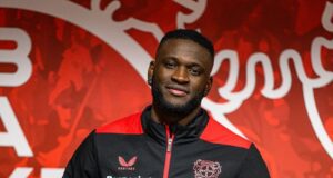 Bayer Leverkusen’s Victor Boniface Secures Third Consecutive Bundesliga Rookie Of The Month Award