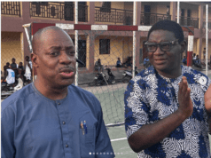 Chairman of House Committee on Sports, Abiodun Orekoya Tours Mobolaji Johnson Centre in Yaba