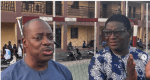 Chairman of House Committee on Sports, Abiodun Orekoya Tours Mobolaji Johnson Centre in Yaba