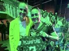 Intersection Of Sporting Talent As Super Falcons’ Ashleigh Plumptre Meets Tennis Star Ons Jabeur In Riyadh