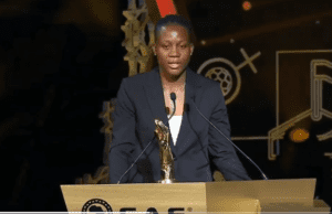 Chiamaka Nnadozie Clinches Victory At 2023 CAF Awards: Super Falcons Goalkeeper Named Best In Africa