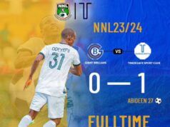 Tradesafe FC Secures Back-to-Back Triumphs in Nigeria National League with 1-0 Victory Over Giant Brillars