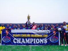 Ifeanyi Chiejiene Memorial Cup 2023: Imo Strikers Wins Cup, Mauls Giant Empress 6-1 In Final