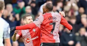 Joe Aribo Shines Bright: Super Eagles Midfielder Nets First Goal In Southampton’s Commanding 5-0 Victory Over Swansea City