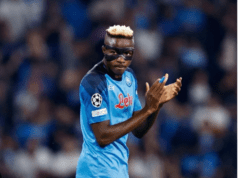 African Footballer of the Year, Victor Osimhen Inspires Napoli’s Champions League Progress