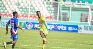 Junior Osaghae Late Heroics Secure a 1-0 Triumph for Bendel Insurance Against Lobi Stars