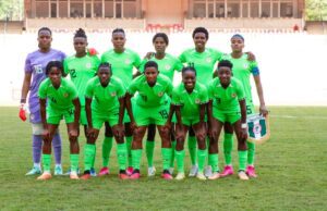 NFF Commends Peace Efih Mental Strength in Super Falcons’ Victory Over Cape Verde