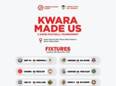 Ilorin Awaits Excitement as “Kwara Made Us” Five-A-Side Tourney Kicks Off on Tuesday