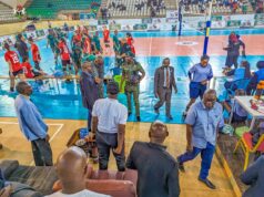 2023 Girls U17 African Nations Volleyball Championship: Sports Minister Attends To Support, Promote Sportsmanship Amongst Youth