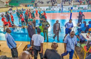 2023 Girls U17 African Nations Volleyball Championship: Sports Minister Attends To Support, Promote Sportsmanship Amongst Youth
