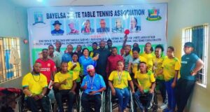 Bayelsa State Table Tennis Chairman Rewards Athletes with Two Hundred Thousand Naira, Presents Cheque of Over Five Hundred Thousand Naira to Coaches for Courses