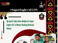 9ja Spirit Takes Over Abidjan As Super Eagles Set To Devour Nzalang Nacional Guinea