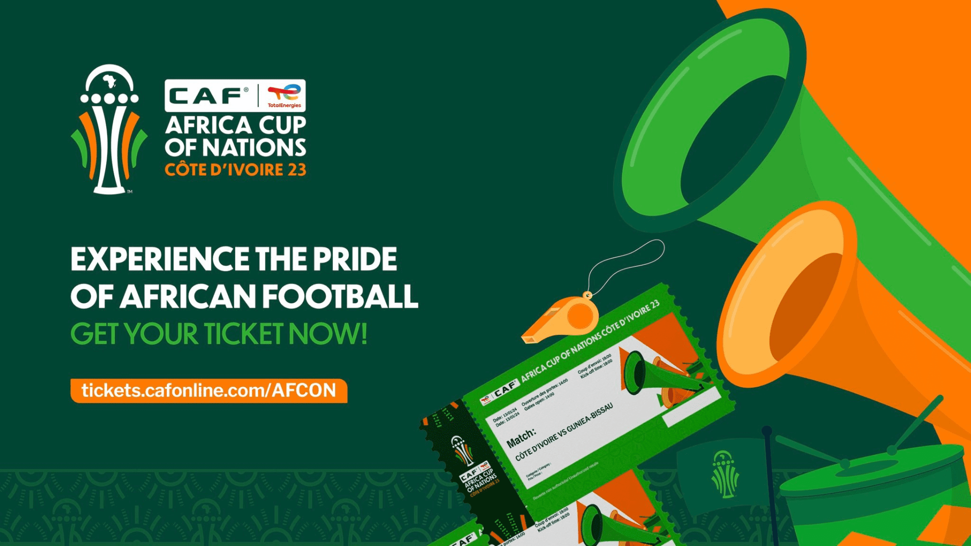 AFCON24 CAF Launches Final Phase Of Ticket Sales For AFCON 2023