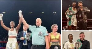 Sports Minister Congratulates Elizabeth Oshoba On Historic World Title Win