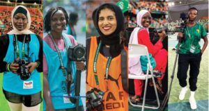 CAF Celebrates Nigerian Photographer Justina Aniefiok’s Remarkable Journey at TotalEnergies CAF AFCON Côte d’ivoire 2023