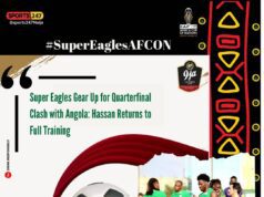 9ja Spirit: Super Eagles Gear Up for Quarterfinal Clash with Angola, Hassan Returns to Full Training