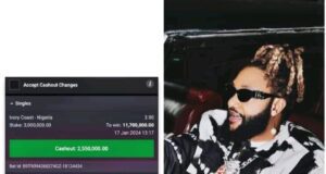 #AFCONupdates: Nigerian Singer Kcee Places N3 Million Bet On Super Eagles For AFCON Clash Against Cote d’Ivoire