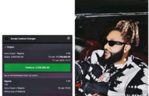 #AFCONupdates: Nigerian Singer Kcee Places N3 Million Bet On Super Eagles For AFCON Clash Against Cote d’Ivoire