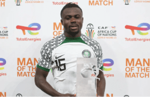 #AFCONSupereagles: Moses Simon delighted with performance as Nigeria secures victory