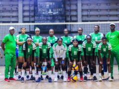 Nigeria Senior Women’s Volleyball Team Secures Spot in 13th African Games