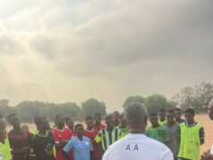 Ogbomoso United Chairman, Akinwole Solomon Akinwale Wolekanle, Inspires Triumph with Generosity in Surprise Training Visit