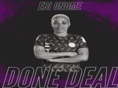 Super Falcons Captain Ebi Onome Embarks On New Football Journey With Bnot Netanya In Israel
