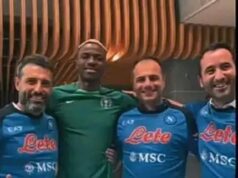 Napoli Fans Display Unwavering Support For Victor Osimhen Ahead Of AFCON