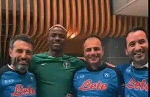 Napoli Fans Display Unwavering Support For Victor Osimhen Ahead Of AFCON