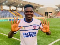 Bayelsa United’s Top Striker, Robert Mizo, Set To Join Al Hilal in Libya