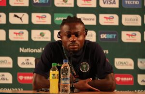SupereaglesAFCON2023: Super Eagles Winger, Simon Moses Focuses on Team Unity Ahead of Cameroon Clash