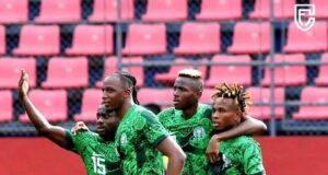 Super Eagles Send Out Positive Message With 12-0 Victory Over Abu Dhabi Club in Dominant Test Match Display