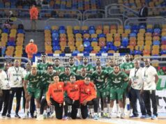 Golden Arrows Face Second Defeat in Africa Men’s Handball Nations Cup Against Tunisia