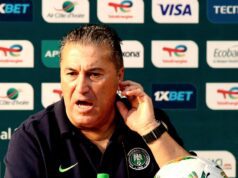 #AFCON2023: Peseiro says Nigeria determined to take first place in group A