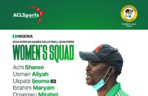 Samuel Ajayi Unveils Dynamic Squad For Nigeria Women’s Volleyball Team In 2024 African Games Qualifiers
