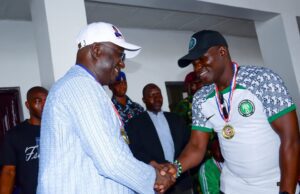 Alhaji Salisu Usman Galadima, Honored At Engr. A. A Sule Inter Security Peace, Unity Cup Final