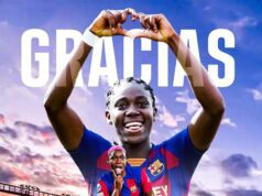 Asisat Oshoala Bids Farewell to FC Barcelona Femení